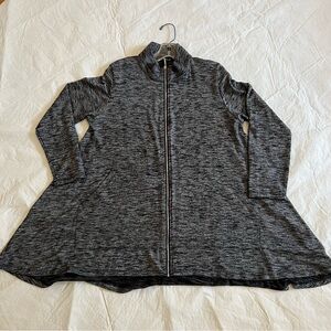 Sun Kim Oversized Marble Knit Whimsy goth Sweater Dress Size Small Pockets Retro